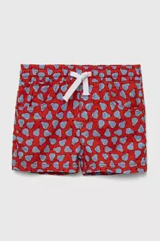 Детские шерстяные шорты United Colors of Benetton, красный