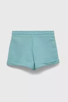 Детские шерстяные шорты United Colors of Benetton, бирюзовый