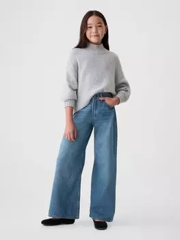 Детские широкие мешковатые джинсы Gap, синий