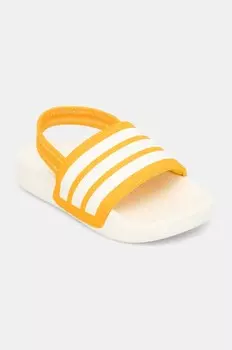 Детские шлепанцы ADILETTE ESTRAP Adidas, бежевый