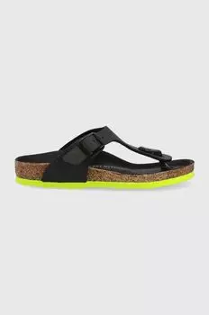 Детские шлепанцы Birkenstock Gizeh, черный