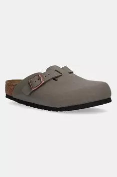 Детские шлепанцы Boston Birkenstock, зеленый