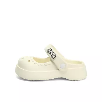 Детские шлепанцы детские белые Jeep, белый