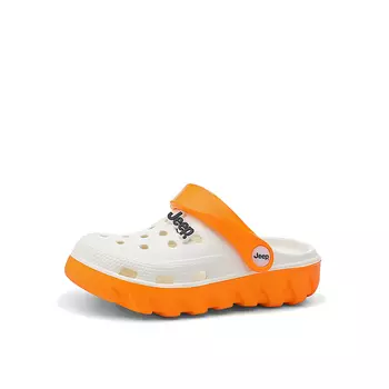 Детские шлепанцы Детские Оранжевые Jeep, цвет Orange