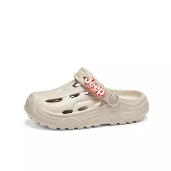 Детские шлепанцы детские серые Jeep, серый