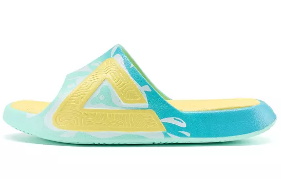 Детские шлепанцы детские синие Peak