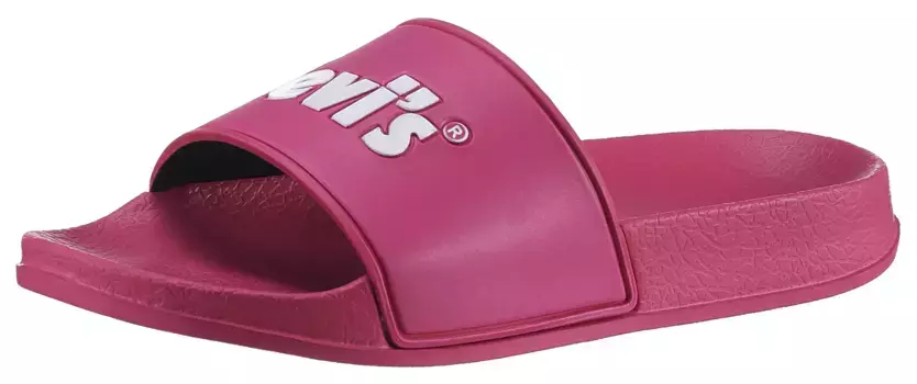 Детские шлепанцы для купания Levi's "Levi's POOL", летняя обувь, обувь для купания, горки для бассейна в великолепном цветовом сочетании Levi'S Kids, розовый