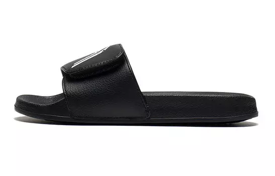 Детские шлепанцы GS Черный/белый Lining Young