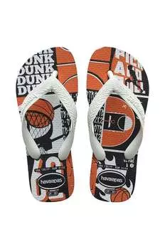 Детские шлепанцы Havaianas, оранжевый