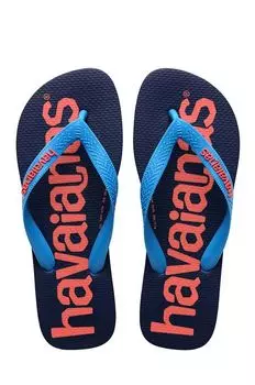 Детские шлепанцы LOGOMANIA Havaianas, темно-синий