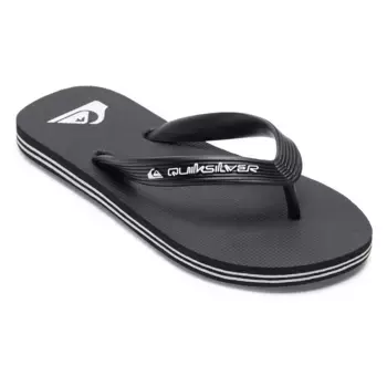 Детские шлепанцы Quiksilver Molokai Core, черный