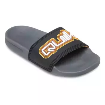 Детские шлепанцы Rivi Quiksilver, черный/желтый