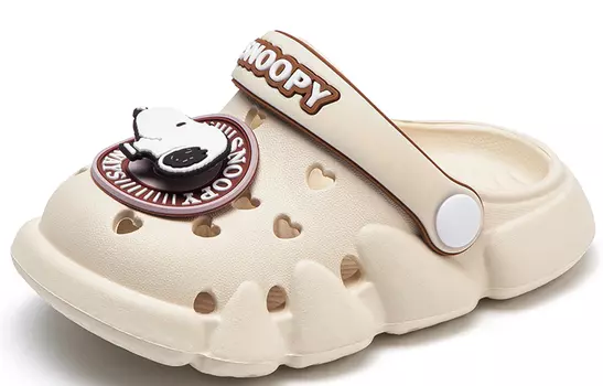 Детские шлепанцы TD Snoopy, бежевый