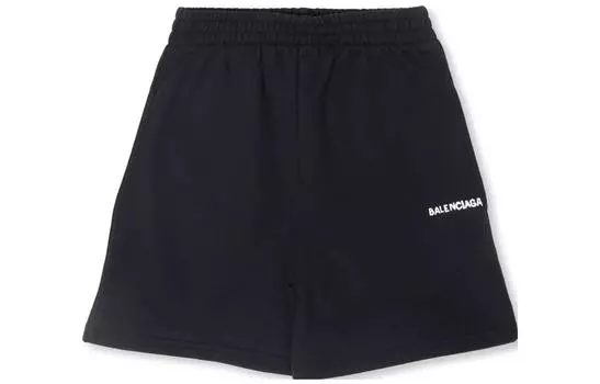 Детские шорты Balenciaga, черный