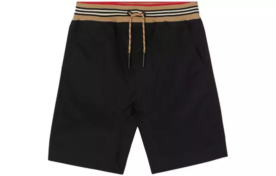 Детские шорты Burberry, цвет Black
