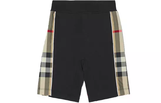 Детские шорты Burberry, цвет Black