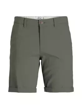 Детские шорты-чиносы Jack & Jones "JPSTDAVID JJCHINO SHORTS AKM SN JNR" Jack & Jones Junior, зеленый
