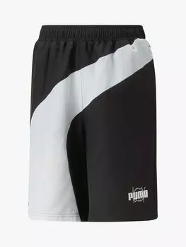 Детские шорты Clyde PUMA, черный