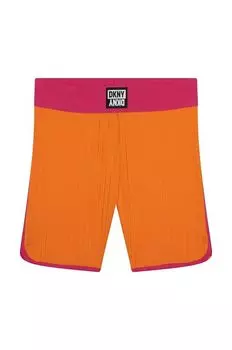 Детские шорты дкни DKNY, оранжевый