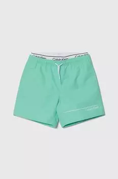 Детские шорты для плавания Calvin Klein Jeans, зеленый