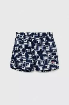 Детские шорты для плавания Fila, темно-синий