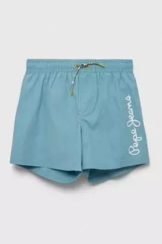 Детские шорты для плавания Pepe Jeans, бирюзовый