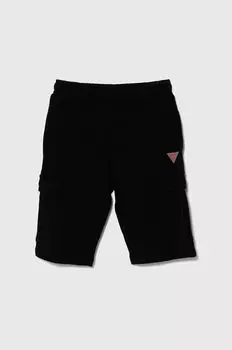 Детские шорты Guess, черный