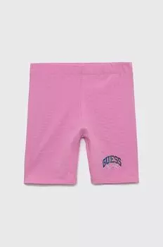 Детские шорты Guess, фиолетовый