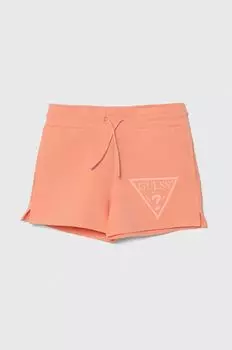 Детские шорты Guess, оранжевый