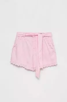 Детские шорты Guess, розовый