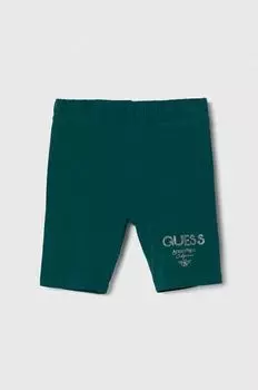 Детские шорты Guess, зеленый