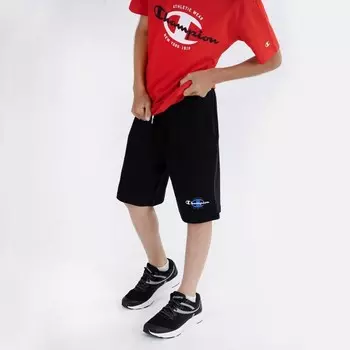 Детские шорты Heritage с большим логотипом c Champion, черный