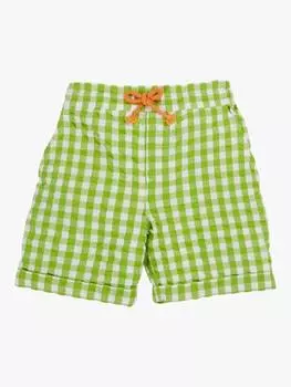 Детские шорты из органического хлопка gile Frugi, цвет Macaw Gingham
