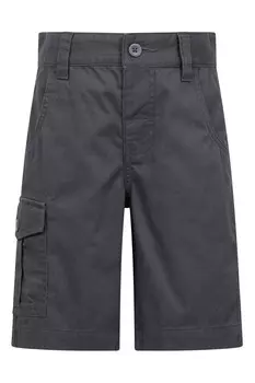 Детские шорты карго из 100% хлопка Mountain Warehouse, серый