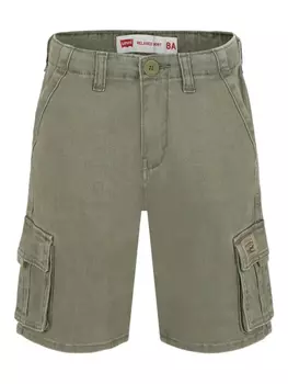 Детские шорты-карго Levi's Levi's Kids, зеленый