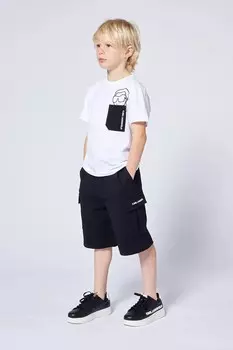 Детские шорты Karl Lagerfeld, черный