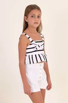 Детские шорты Mayoral, белый