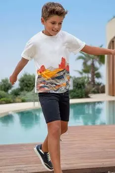 Детские шорты Mayoral, черный