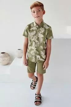 Детские шорты Mayoral, зеленый