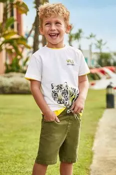 Детские шорты Mayoral, зеленый