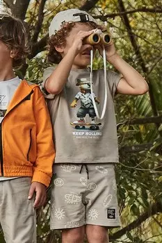 Детские шорты Mayoral, зеленый