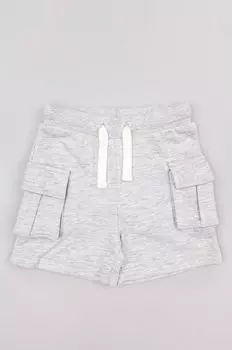 Детские шорты на молнии Zippy, серый