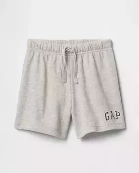 Детские шорты на свободном шнурке Gap, серый