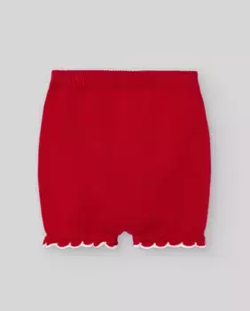 Детские шорты Ras с контрастной волнистой отделкой PAZ Rodrguez, красный