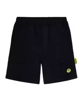 Детские шорты с эластичным поясом и боковыми карманами Barrow, черный