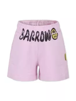 Детские шорты с логотипом Barrow Barrow Kids, розовый