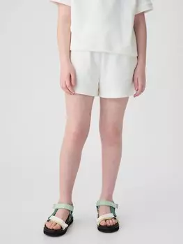 Детские шорты с логотипом Gap, белый