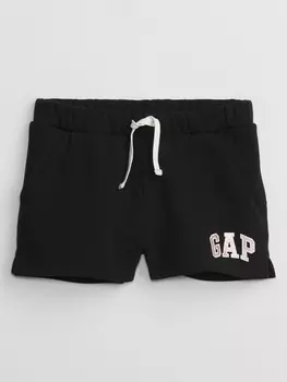 Детские шорты с логотипом Gap, черный