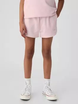 Детские шорты с логотипом Gap, розовый