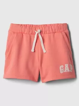 Детские шорты с логотипом Gap, розовый